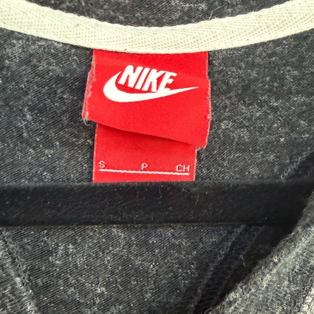 Nike Dark Gray and Light Gray Knit Tank with Hoodie - Picture 2 of 3